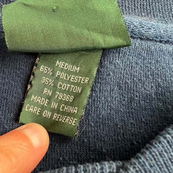 Danaggers Syracuse University Vintage Sweatshirt Oversized Medium SU - Picture 4 of 6